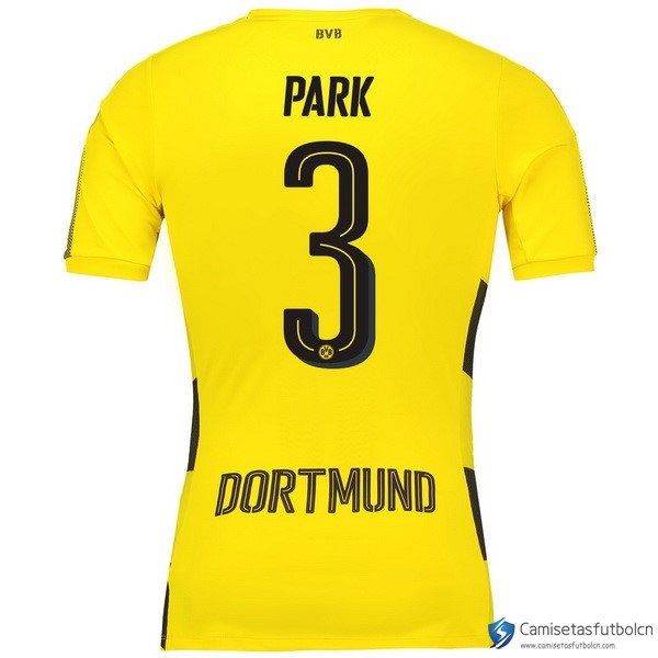 Camiseta Borussia Dortmund Primera equipo Park 2017-18